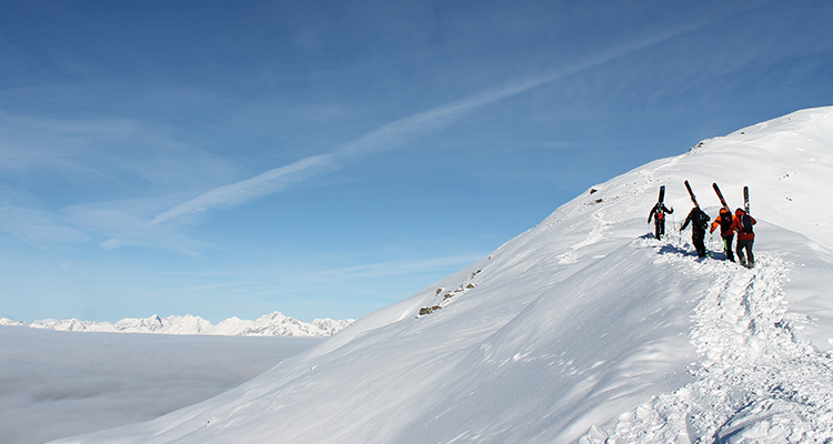 Hike and Ride Freeride Zillertal Schnee-Hotspot Witnerurlaub