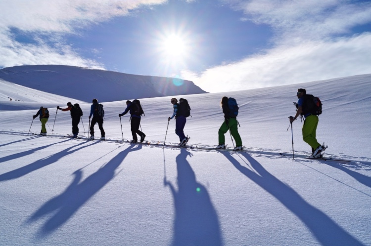 Hochfügen Abseits Schneeschuh