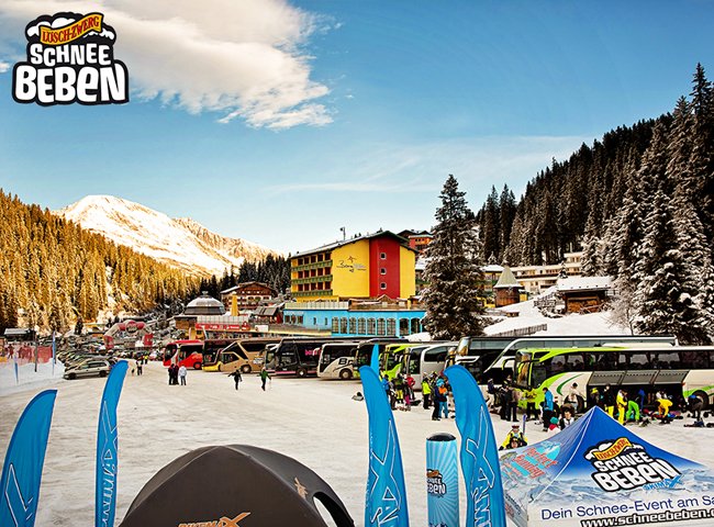 Schneebeben Hochfügen Skifahren Skigebiet Zillertal