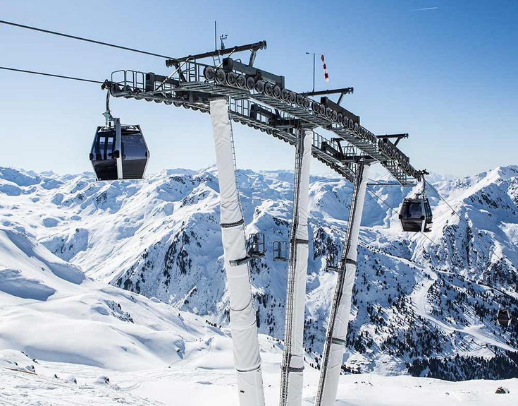 Pistenplan geöffnete Pisten Pistenkilometer Zillertal Tirol Hochfügen