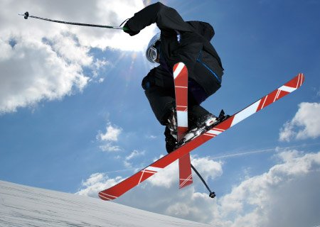 Freestyle SkiCheck Skischule Stunts Schneegestöber Skitricks Zillertal