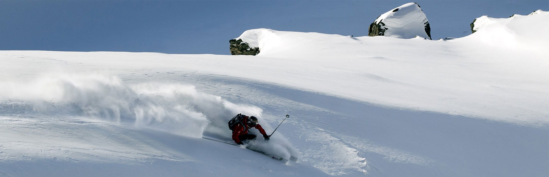 Skifahren Freies Gelände Hochfügen Powder Wintersaison Zillertaler Alpen