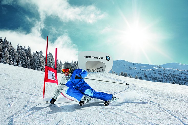 BMW Xdrive Cup in Hochfügen im Zillertal Skirennen