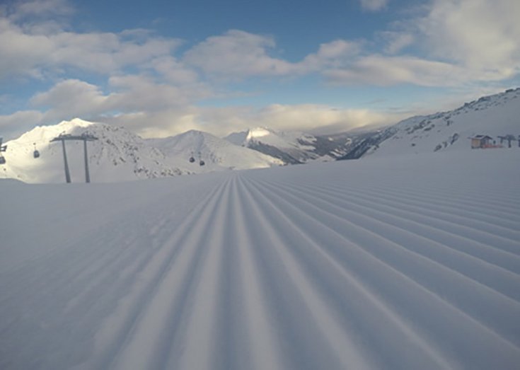 Skipisten Hochfügen Skigebiet Zillertal Winterskiurlaub Winterskifahren Frühlingsskifahren    