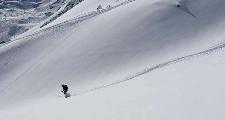 Sicherheit Tiefschnee Stumböck Heliskiing Tirol Zillertal