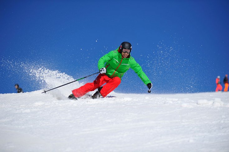Skisport Winterausrüstung Skifahren Skischuhe