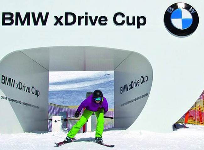 BMW Hochfügen Zillertal Wettrennen Wettkampf Skirennen