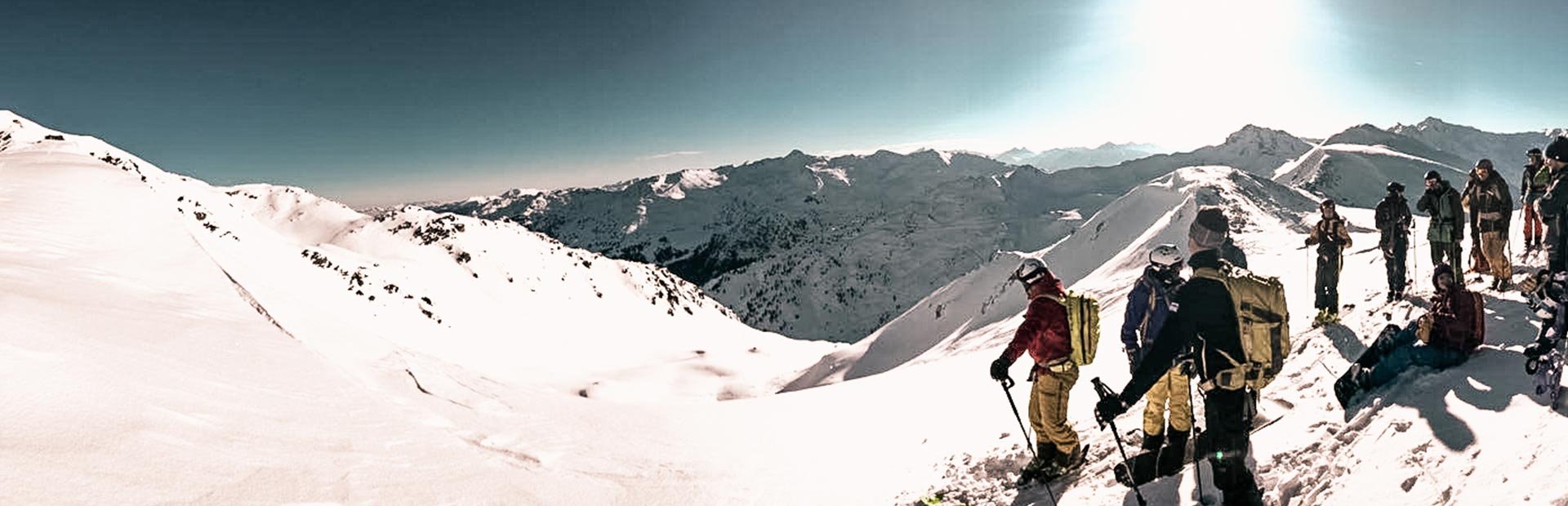 Hochfügen Skitour Skiwandern Skifahren Tiefschnee 