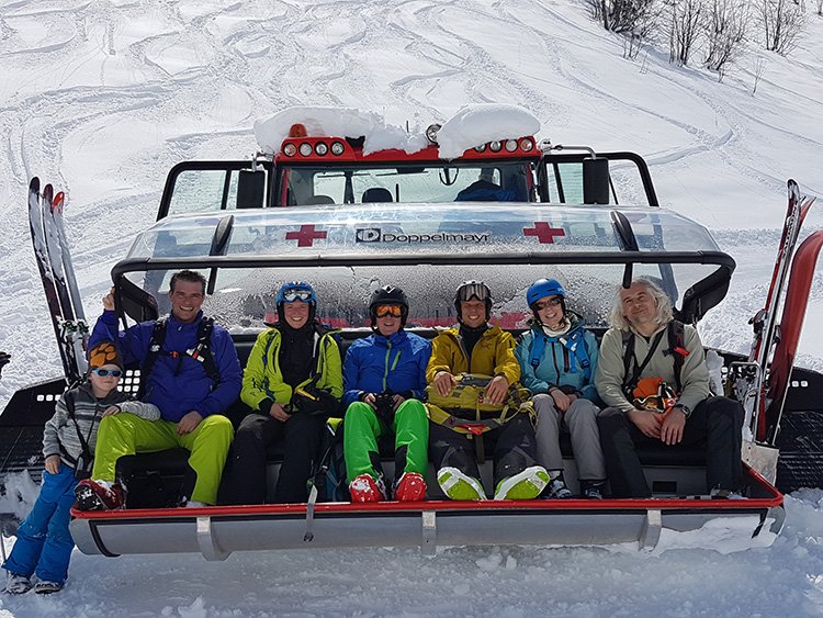 Pistenraupentaxi Freerider Hochfügen 