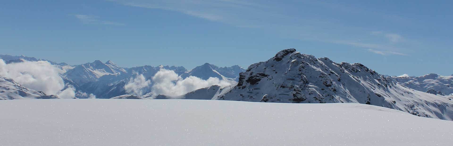 Freeride Tiefschnee Powder Tirol Skigebiet