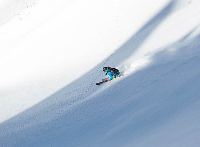 Pulverschnee Skigebiet Hochfügen