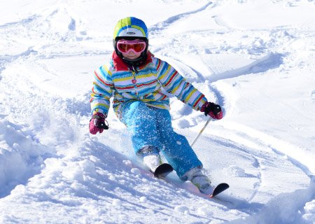 SkiCheck Kinderskikurs Kinderrennen Skifahren Hochfügen