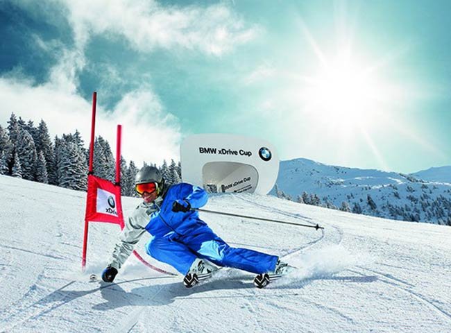 Skirennen BMW Hochfügen Tirol Slalom 