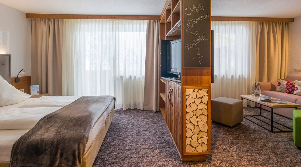 Doppelzimmer Berghotel Hochfügen Modern Zillertal Erholung Winterurlaub