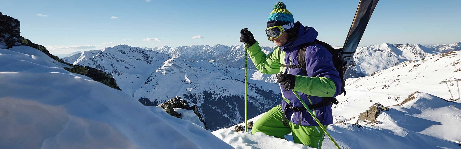 Zillertal Skiberg Tiefschnee Pulver