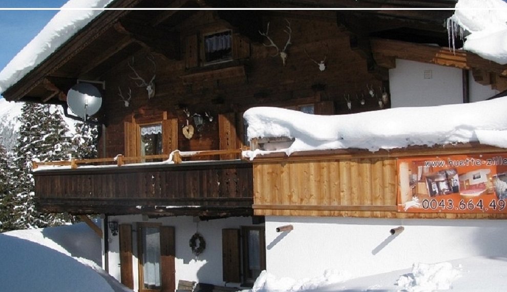 Thaler Hütte Skigebiet Hochfügen Zillertal Unterkunft