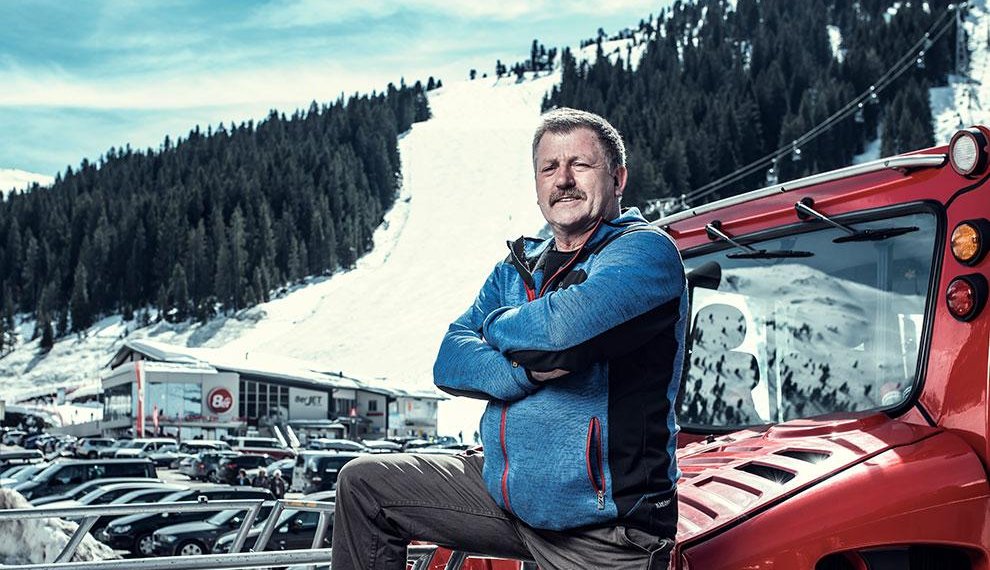 Pistenbully Schnee Pistenpräparierung Zillertal