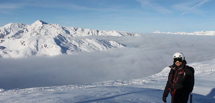 Zillertal Schnee Skifahren Skigebiet Bergkulisse