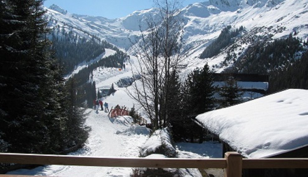 Terrasse Sonne Schnee Urlaub Buchen Zimmervermietung