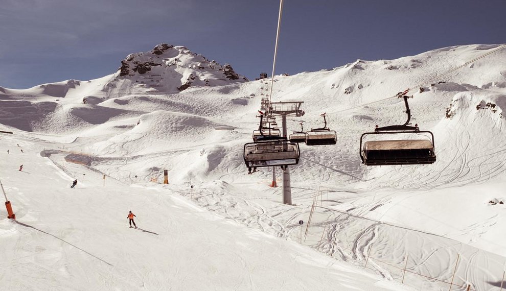 Funline Skifahren Boardercross Hochfügen Skipiste Skifahren Zillertal